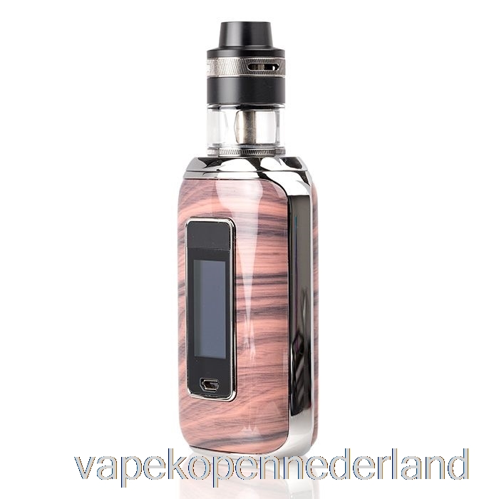 Vape Nederland Aspire Skystar Revvo 210w Touchscreen Starterkit Houtnerf